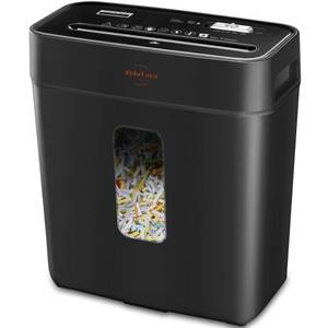lot 1375 image: VidaTeco Shredder for Home Use 8-Sheet Cross-Cut Paper Shredder with P-4 Higher Security,Shred CardClipStaple,Small Document Shredding Machine for Home Office Heavy Duty with Jam Proof,3.04-Gal Bin