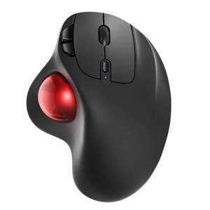 lot 1431 image: Nulea M501 Wireless Trackball Mouse, Rechargeable Ergonomic, Easy Thumb Control, Precise & Smooth Tracking, 3 Device Connection (Bluetooth or USB Receiver), Compatible for PC, Laptop, Mac, Windows.