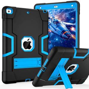 lot 1449 image: Cantis Case for ipad 9th Generation 8th Generation 7th Generation, Slim Heavy Duty Shockproof Rugged Protective Case with Built-in Stand for iPad 10.2 inch 202120202019, BlackBlue
