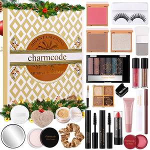 lot 1450 image: Makeup Advent Calendar 2025 24 Days Christmas Make Up Gift Set for Adult Women &amp Teen Girls, CHARMCODE Xmas Cosmetic Countdown Calendar, Full Holiday Beauty Kits with Surprises