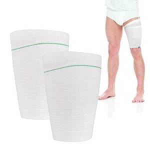 lot 1487 image: Catheter Leg Bag Holder 2 Count Fabric Catheter Sleeves Urine Leg Bag Holder - Urinary Drainage Bag Stay in Place Urine Bags for Legs Foley Catheter Bag Holder Strap for Men or Women Wheelchairs (XL)
