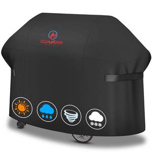 lot 1493 image: Comnova Grill Cover 65 Inch - 7131 BBQ Cover for Weber Genesis 400 Series and 4 Burner Gas Grill, 600D Heavy Duty & Waterproof Cover for Weber Genesis E435, E410, E440 (Not Fit 2022 Genesis E-435)