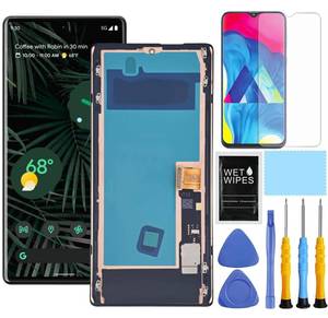 lot 1522 image: ZTOOYO Amoled for Google Pixel 6 Pro Screen Replacement with Frame for Pixel 6 Pro Screen Replacement G8VOU GLUOG LCD Display digitizer Touch Screen Assembly with Repair Part Tools 6.7