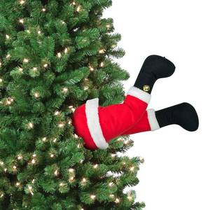 lot 1517 image: Battery Powered Dancing Santa Legs