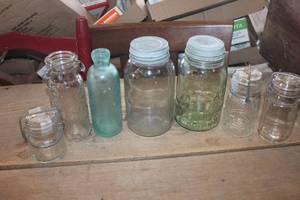 lot 3207 image: Vintage Canning Jars & More
