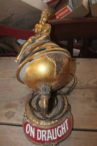 Vintage Beer Sign needs repaired