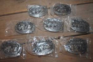 lot 3243 image: Case International Belt Buckles