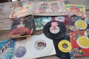 lot 3284 image: Vintage News Parade Reel Movie, Records & More