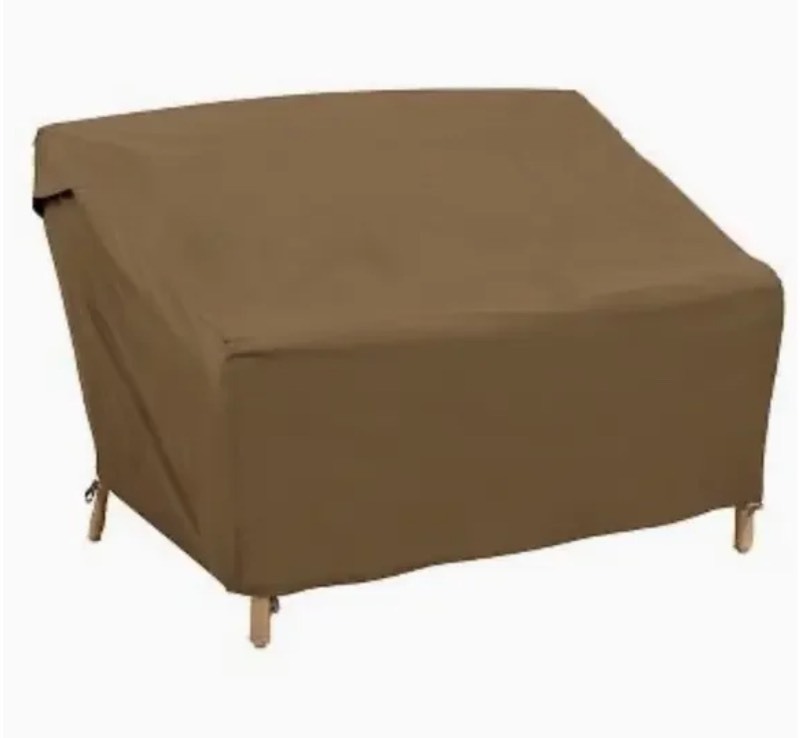 lot 192 image: NEW Threshold Heavy Duty Weather Resistant UV Protection 55.5 Loveseat Cover