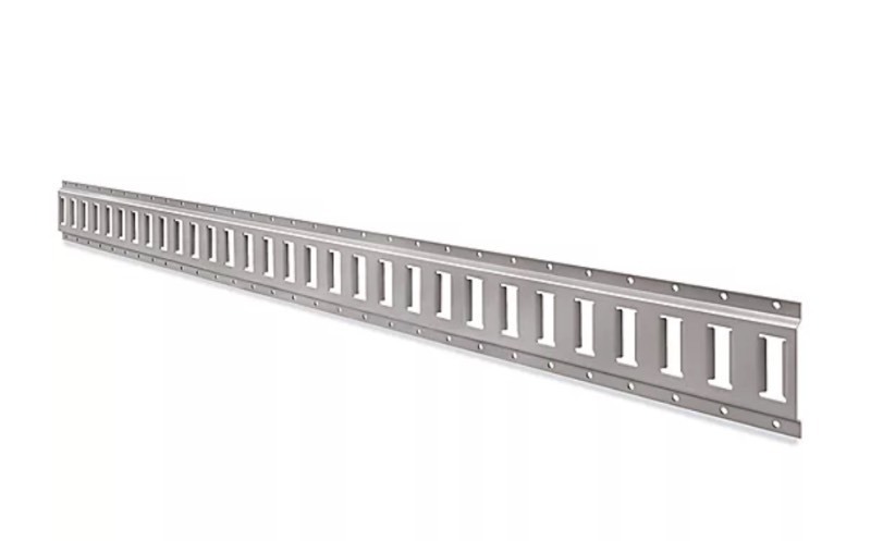 lot 498 image: Powder-Coated E-Track Rail - 5 x 5, 6,000 lb Capacity