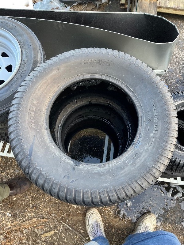 lot 124 image: HI-RUN Lawn & Garden Tire- 23 x 9.50-12 NHS