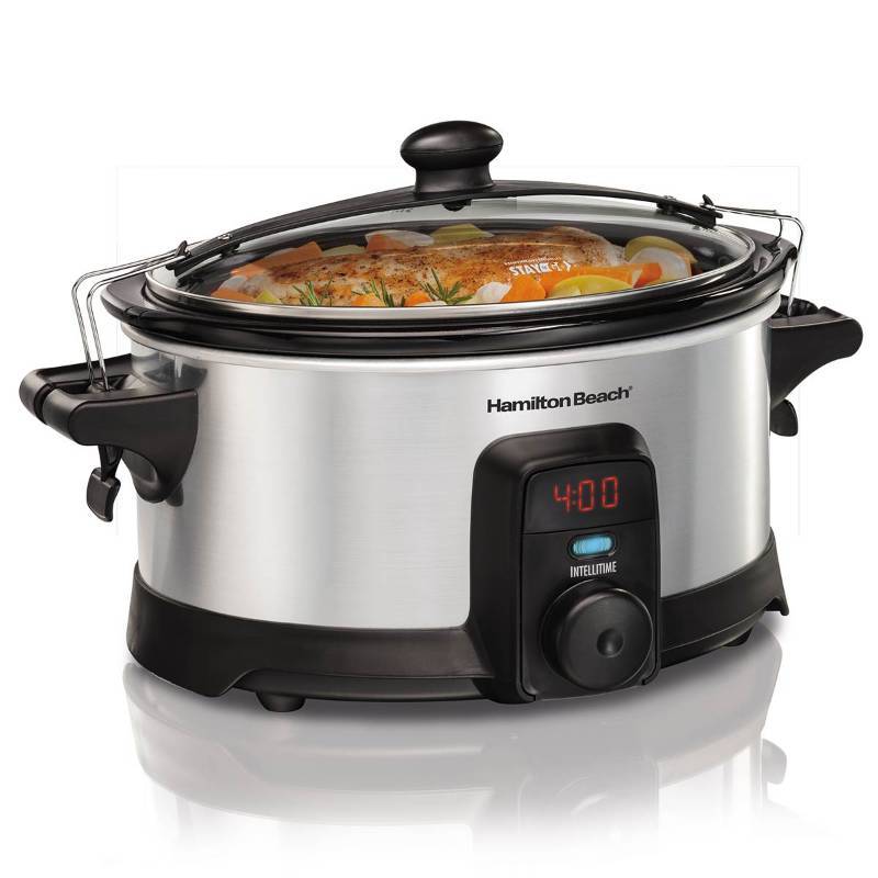 lot 4627 image: Stay or Go� IntelliTime� 6 Quart Slow Cooker