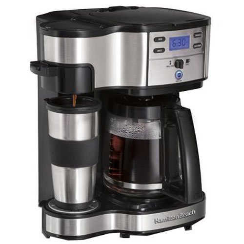 lot 4631 image: Hamilton Beach 49980Z 2-Way Brewer, 12-Cup