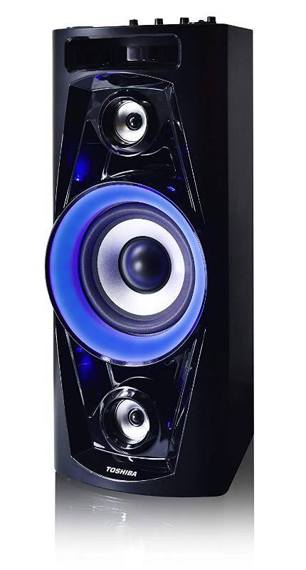 lot 4654 image: Toshiba TY-ASC40 Rechargeable Wireless Bluetooth Audio Streaming Party Speaker System