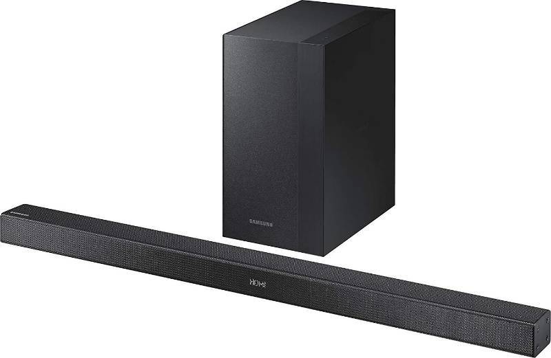 lot 4657 image: Samsung HW-K450 2.1 Channel 300 Watt Wireless Audio Soundbar