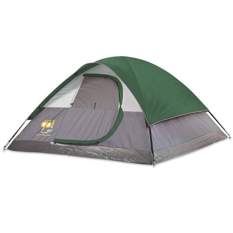 lot 4672 image: COLEMAN-OUTDOOR 4-PERSON TENT  GO DOME