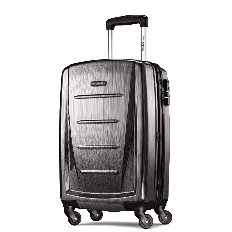 lot 4687 image: Samsonite Winfield 2 Hardside 28 Luggage, Brushed Anthracite