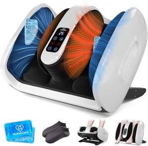 lot 8708 image: $130 HomeCare Foot Massager with Heat & Ice Therapy, Shiatsu Kneading