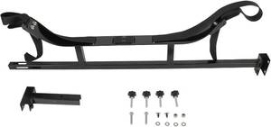 lot 8726 image: SCITOO Universal Golf Bag Holder for Golf Cart Rear Seat-Black