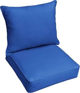 lot 8780 image: $58 Sorra Sunbrella Deep Seating Cushions - Outdoor Chair Pad & Back