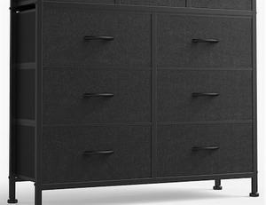 lot 8785 image: Set of six fabric drawers with handles ONLY