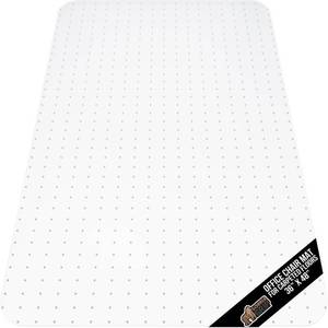 lot 8819 image: $80 GORILLA GRIP Slip Resistant Office Chair Mat for Carpeted Floors