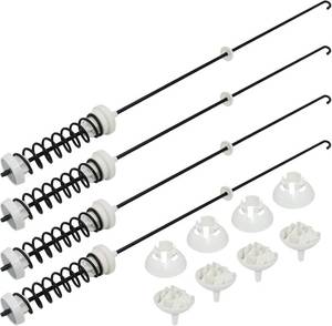 lot 8827 image: W10780048 Washer Suspension Rod Kit for Whirlpool, Kenmore, Maytag