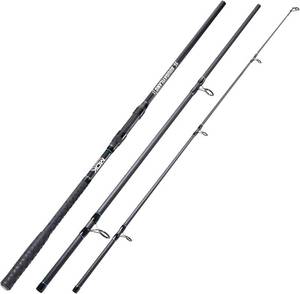 lot 8858 image: Sougayilang Spinning Rod, 3pc Carbon Catfish Rod, 10ft