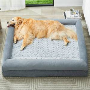 lot 8883 image: WNPETHOME XL Extra Large Dog Bed with Removable Waterproof Cover