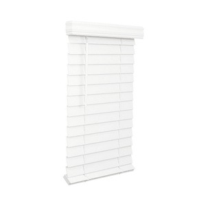 lot 8894 image: $142 Lotus & Windoware Cordless Faux Wood Room Darkening Blind, 71x48