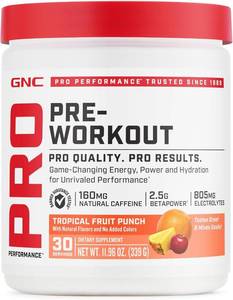 lot 8981 image: GNC Pro Performance Pre-Workout Tropical Fruit Punch 30 Servings