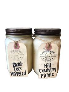 lot 8988 image: 16 ounce 2 pack candles