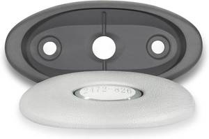 lot 9020 image: 2472-826 Spa Oval Pillow Insert  Back Mount, LED for J-300