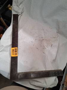 lot 21788 image: Steel L-Square Ruler Tool