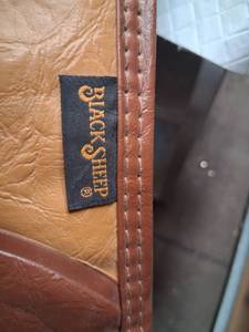 lot 21821 image: Black Sheep Two-Tone Leather Gun Case