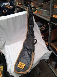lot 21822 image: Black Leather Gun Case Holder