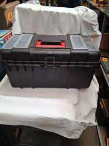 lot 21826 image: Heavy Duty Storage Tool Box with Hardware