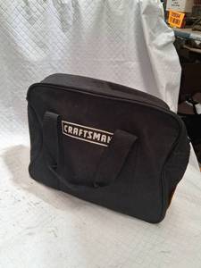 lot 21831 image: Craftsman Tool Bag with Hand Tools
