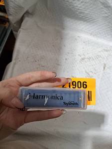 lot 21906 image: Toysmith Blue Harmonica in Case
