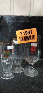 lot 21997 image: German Beer Glass Collection - Langenberger and Karlsburg