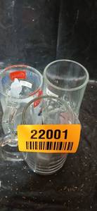lot 22001 image: Collection of Glass Mugs