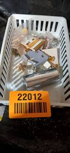 lot 22012 image: Decorative Cocktail Compact Case with Cross Earrings Set