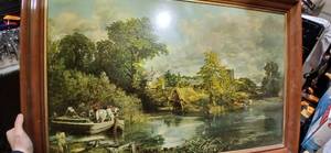 lot 22028 image: The White Horse by John Constable - Framed Artwork