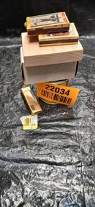 lot 22034 image: Gold Tone Mini Pocket Lighter and Matches