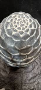 lot 22049 image: Decorative Pinecone Finial with Ornate Base