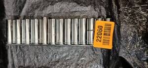 lot 22060 image: Chrome Vanadium Socket Set 22pc
