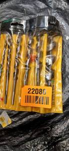 lot 22080 image: Irwin Wood Boring Drill Bit Set