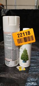 lot 22118 image: Christmas Tree Life Preservative Solution 8oz and Glitter Top Coat Spray