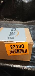 lot 22130 image: C7 Orange Christmas Light Bulbs - Box of 25