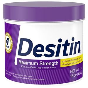 lot 1020 image: Desitin Maximum Strength Zinc Oxide Diaper Rash  PASTE, 16oz&nbsp